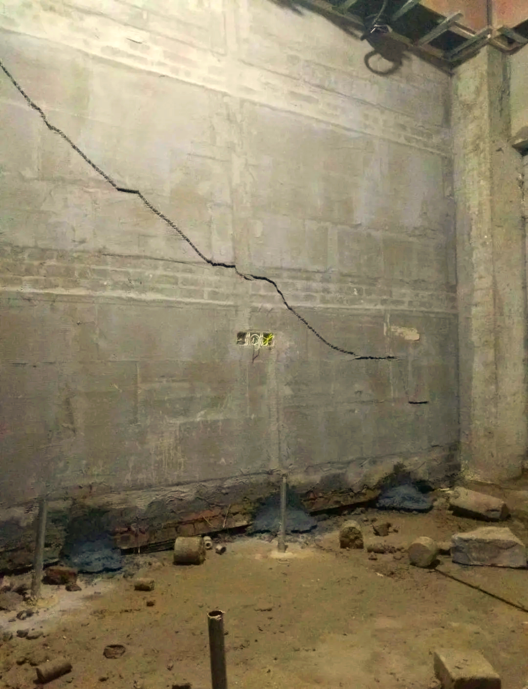 运城闻喜县房屋下沉加固
