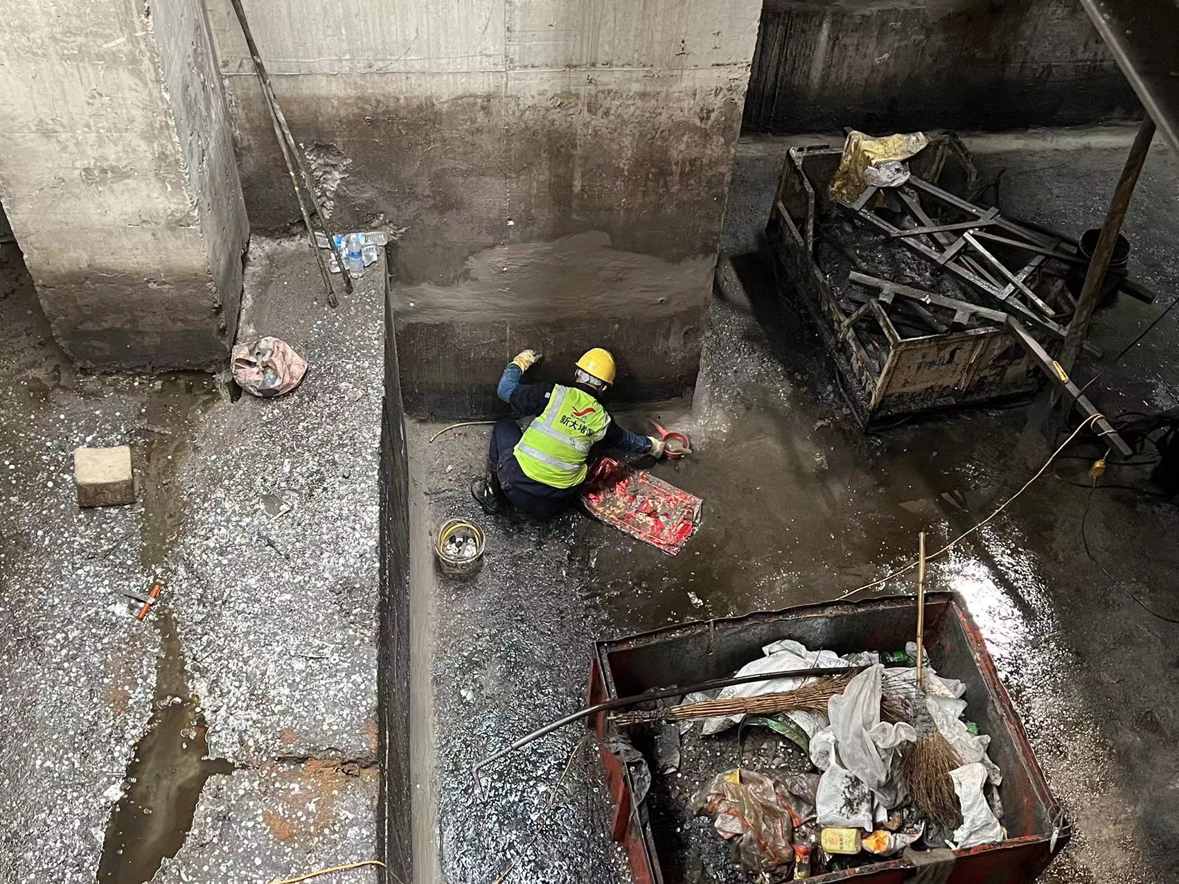 运城闻喜县基坑渗漏水堵漏